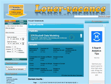 Tablet Screenshot of louer-vacance.com